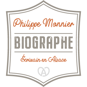 Philippe Monnier, écrivain-biographe en Alsace Logo